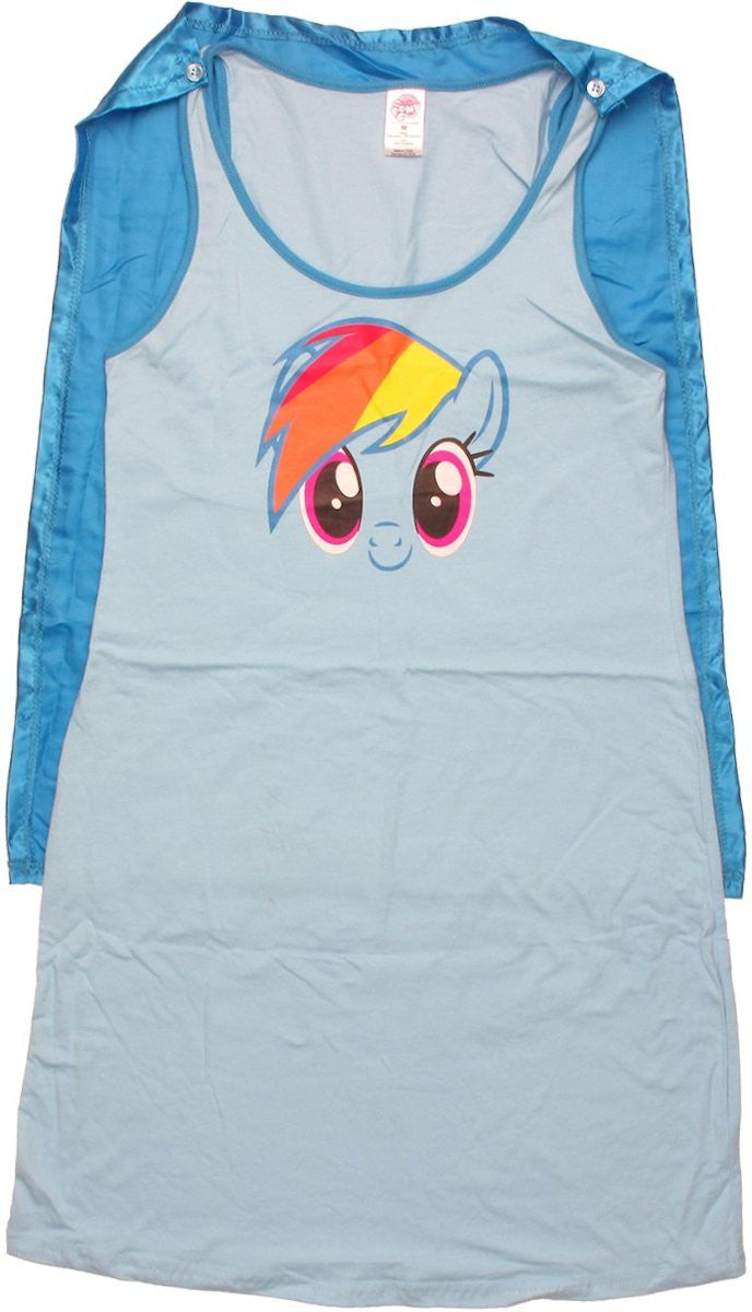 My Little Pony Rainbow Dash Caped Tank Top Dress