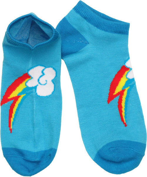 My Little Pony Rainbow Dash Mark Low Cut Socks
