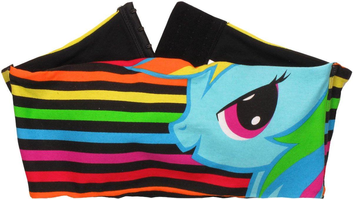 My Little Pony Rainbow Stripes Bandeau Top