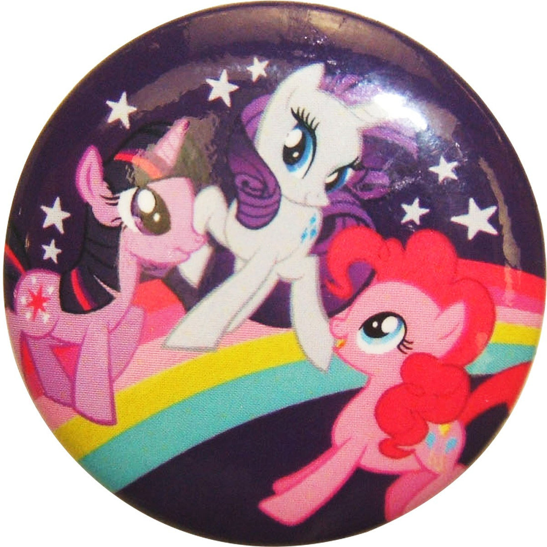 My Little Pony Trio Stars Button – Stylin Online