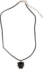 Black Panther Movie Mask Logo Necklace