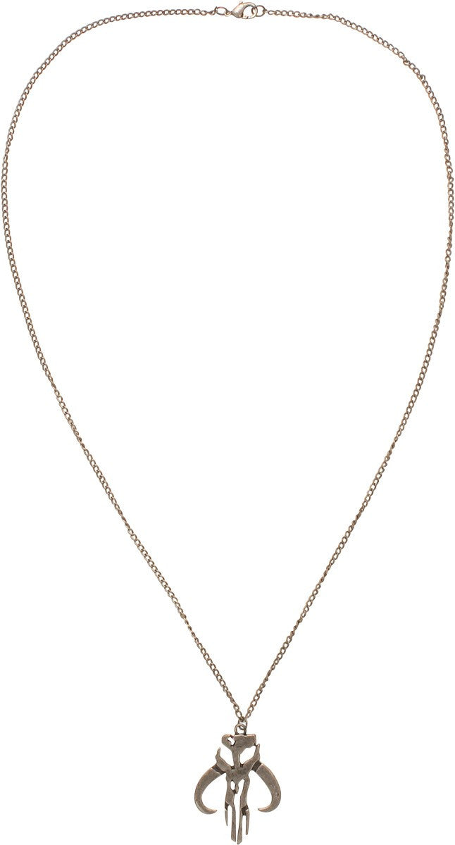 Star Wars Mandalorian Warrior Icon Necklace