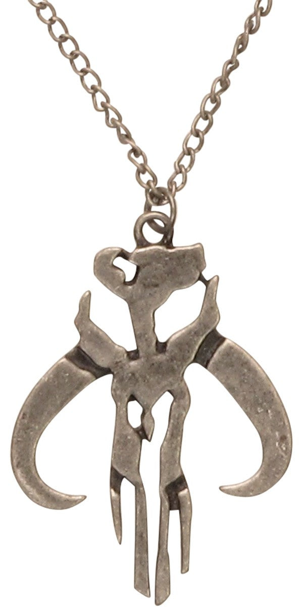 Star Wars Mandalorian Warrior Icon Necklace