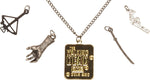 Walking Dead Keep Calm Necklace Multiple Charm Set