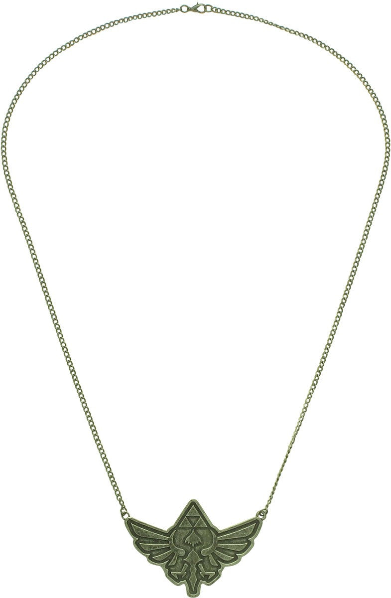 Zelda Skyward Sword Crest Antique Necklace
