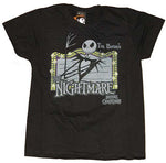 Nightmare Before Christmas Marquee Juniors Shirt