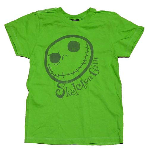 Nightmare Before Christmas Jack Grin Juniors Shirt