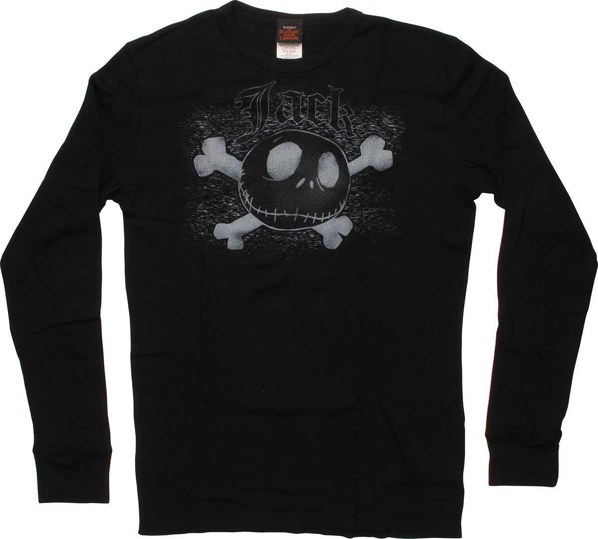 Nightmare Before Christmas Jack Bones Thermal Long Sleeve T-Shirt