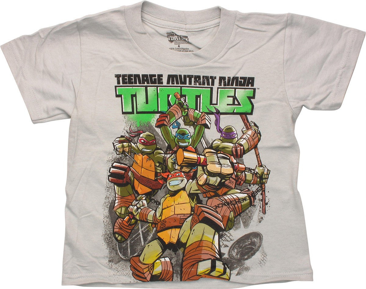 Ninja Turtles Armed Attack Juvenile T Shirt