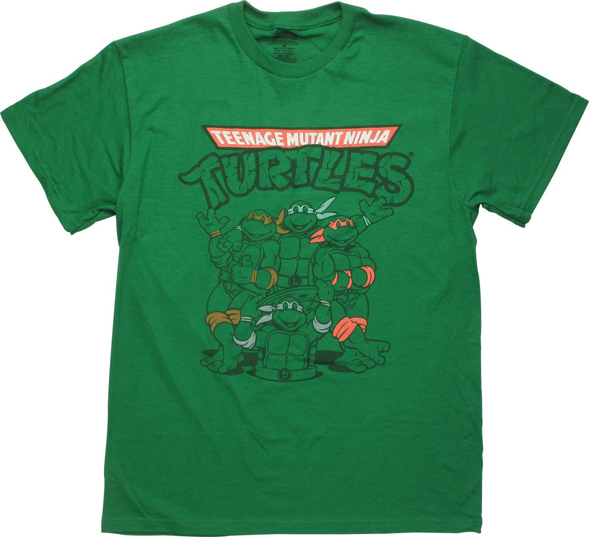 Ninja Turtles Classic Heroes Pose T-Shirt