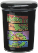 Ninja Turtles Heroes Rectangle 3 Ounce Glass Jar