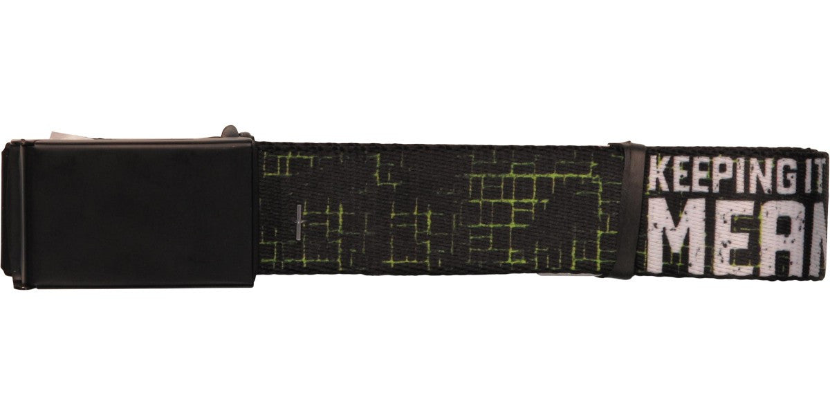 Ninja Turtles Keep Lean Mean Green Mesh Belt