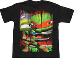 Ninja Turtles Leonardo Banners Juvenile T Shirt
