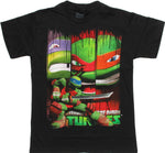 Ninja Turtles Leonardo Banners Youth T Shirt