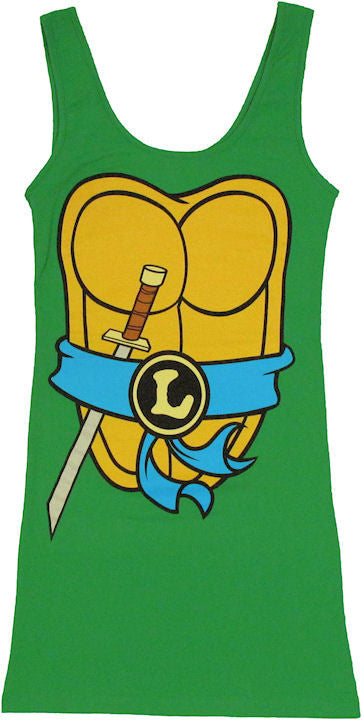 Ninja Turtles Leonardo Costume Tank Top Dress