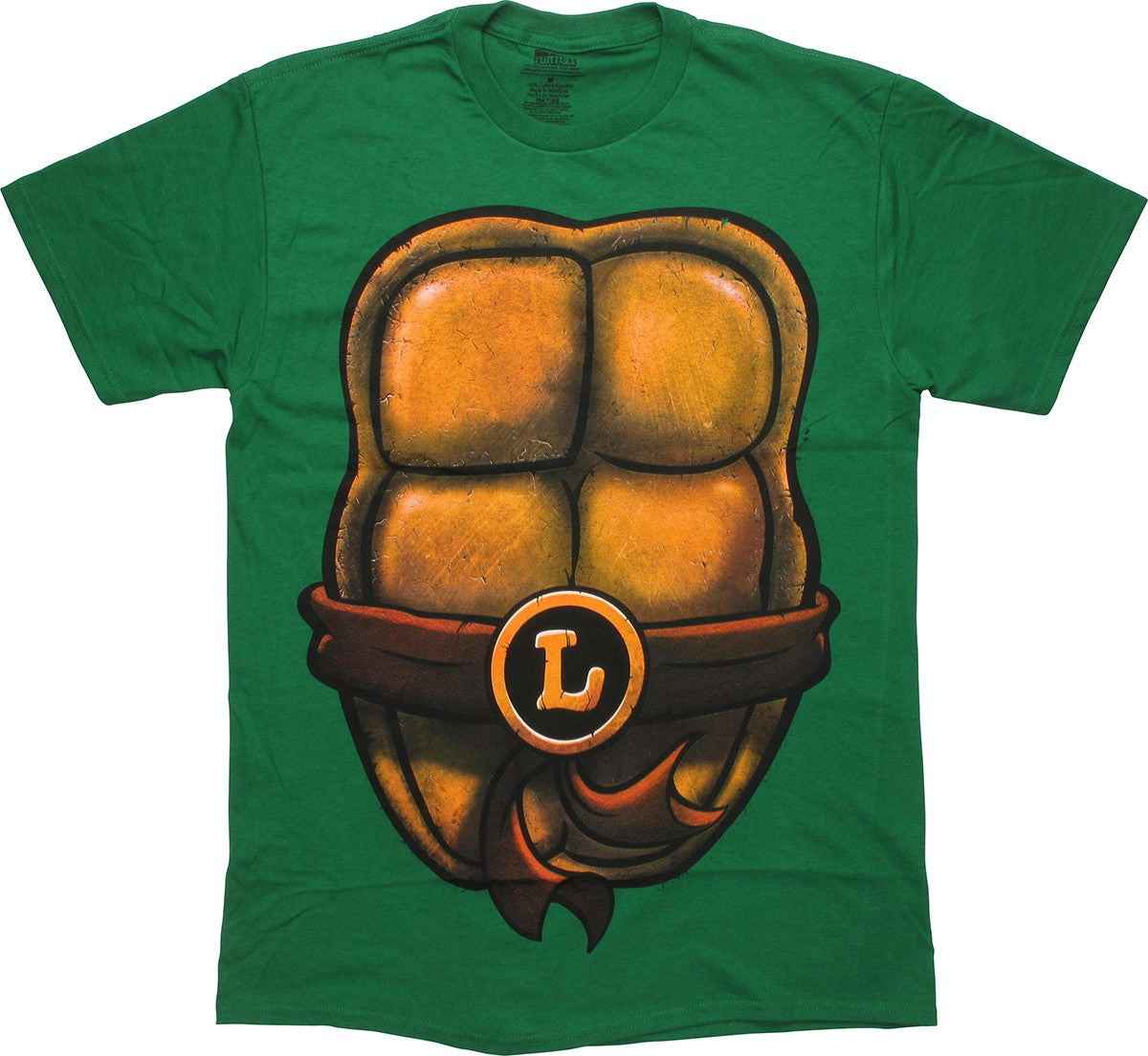 Leonardo Shell Design Ninja Turtles Leonardo Shell Costume T-Shirt – Stylin Online