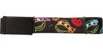 Ninja Turtles Neon Outline Faces Shells Mesh Belt