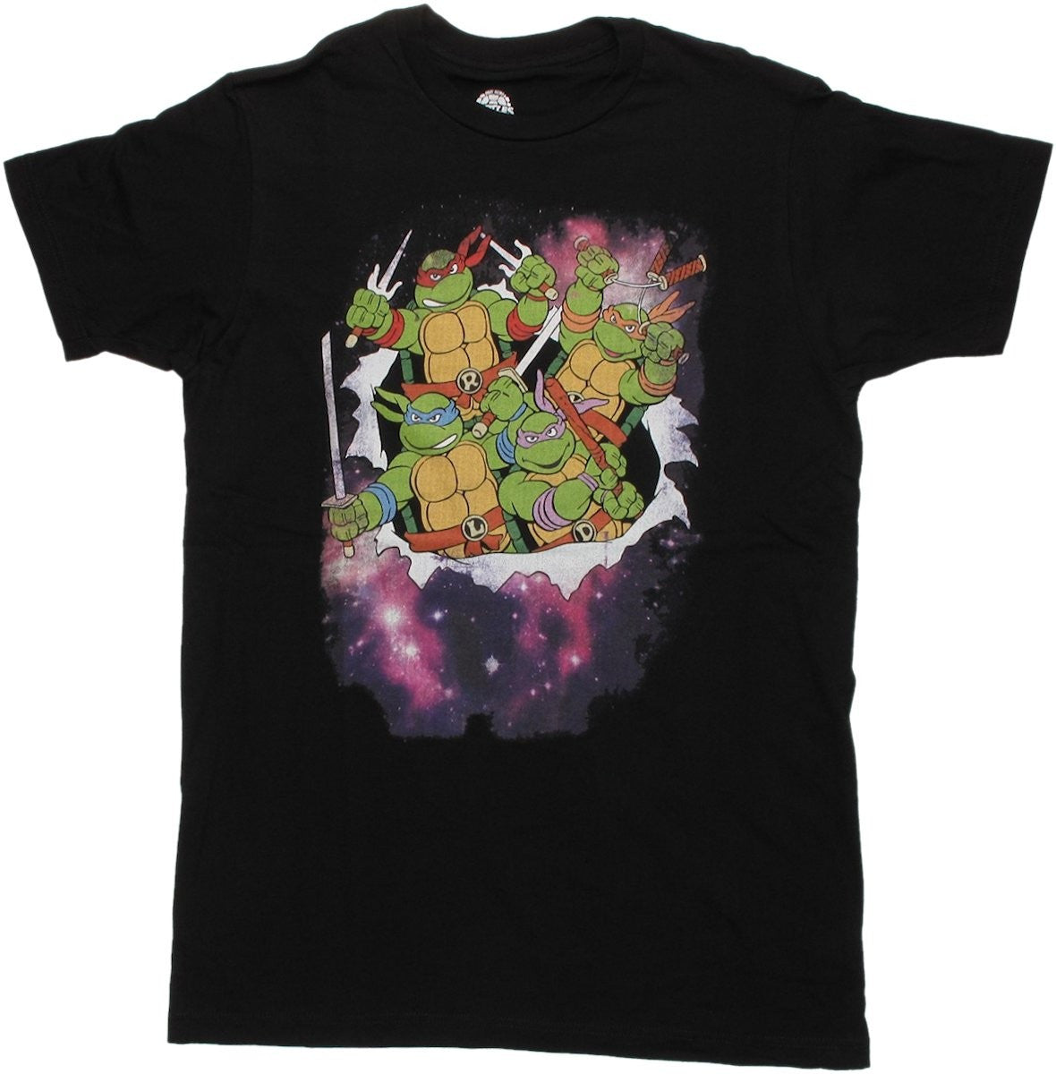 Ninja Turtles Space Burst T Shirt Sheer
