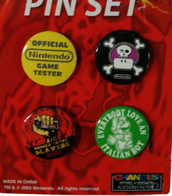 Nintendo Assortment Button Set