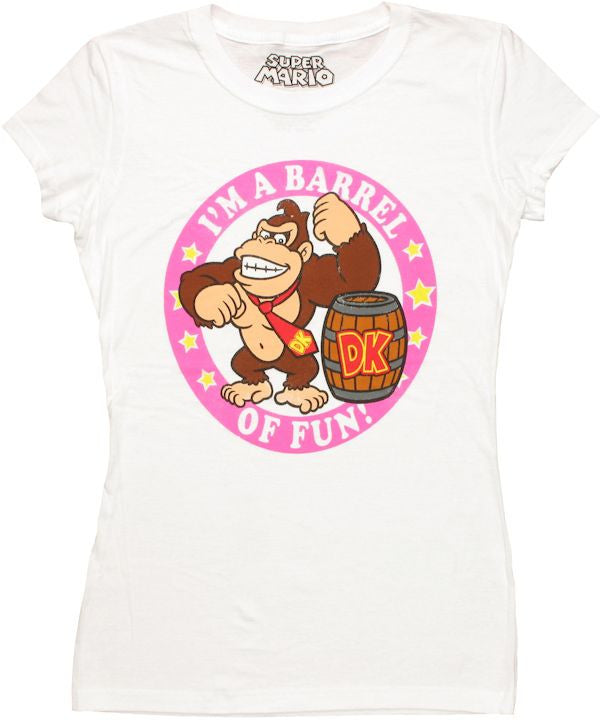 Nintendo Donkey Kong Barrel Fun Baby Tee
