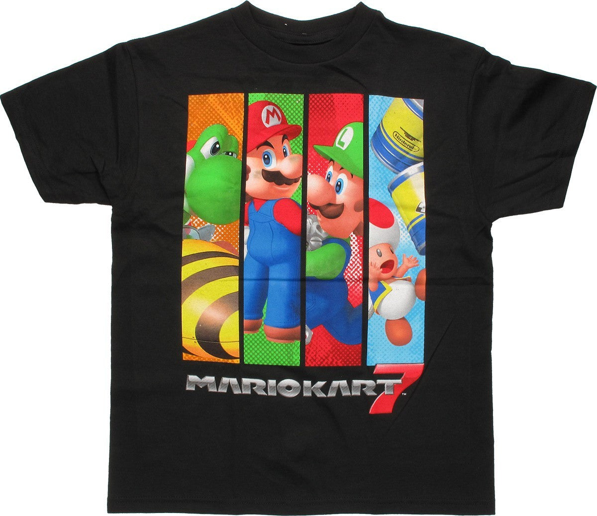 Nintendo Mario Kart 7 Bars Youth T Shirt
