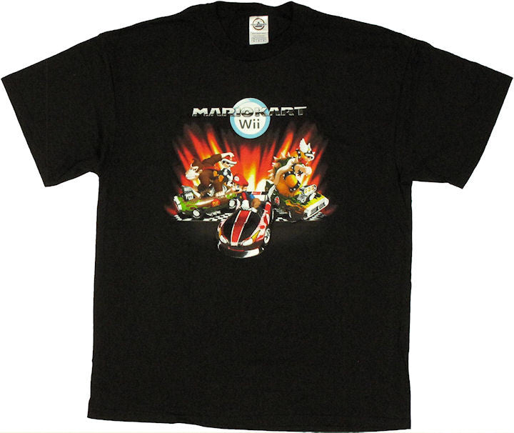 Nintendo Mario Kart Wii Trio T Shirt