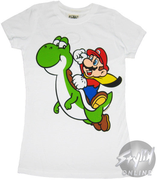 Nintendo Mario Yoshi Baby Tee – Stylin Online