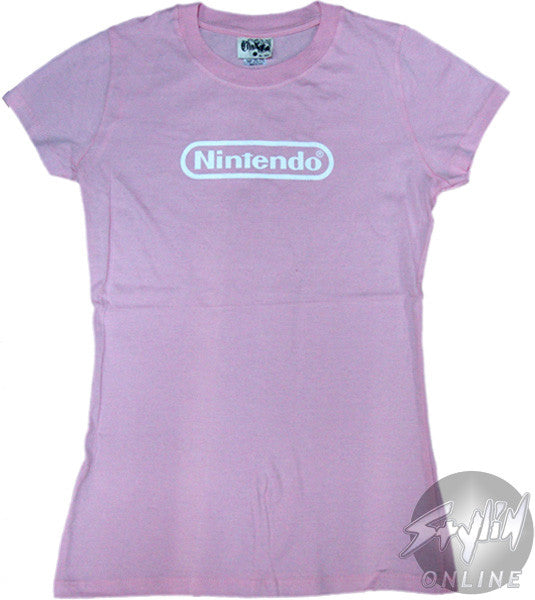 Nintendo Name Pink Baby Tee