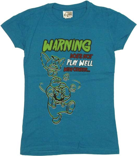 Nintendo Warning Baby Tee