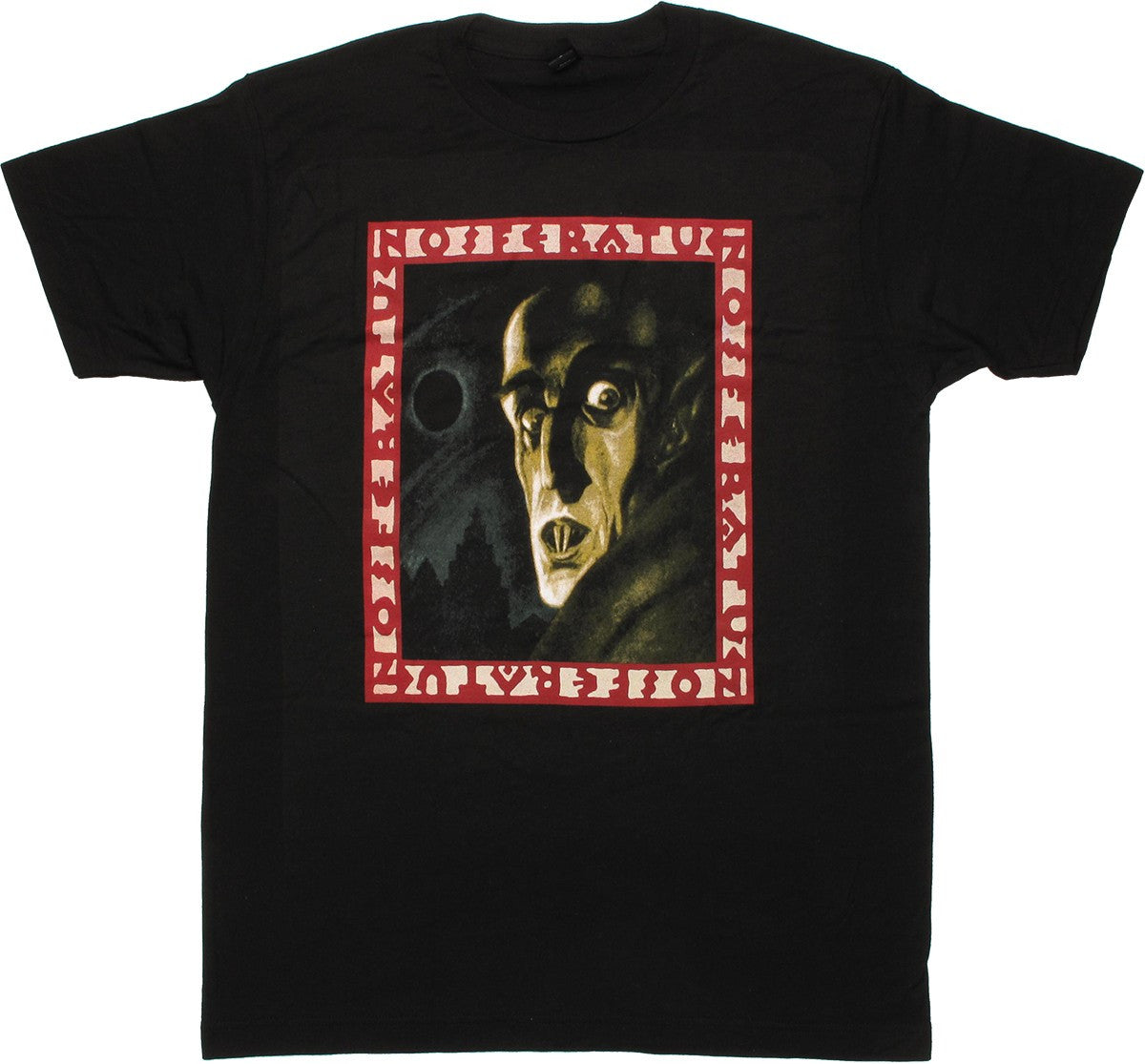 Nosferatu Name Frame T Shirt Sheer