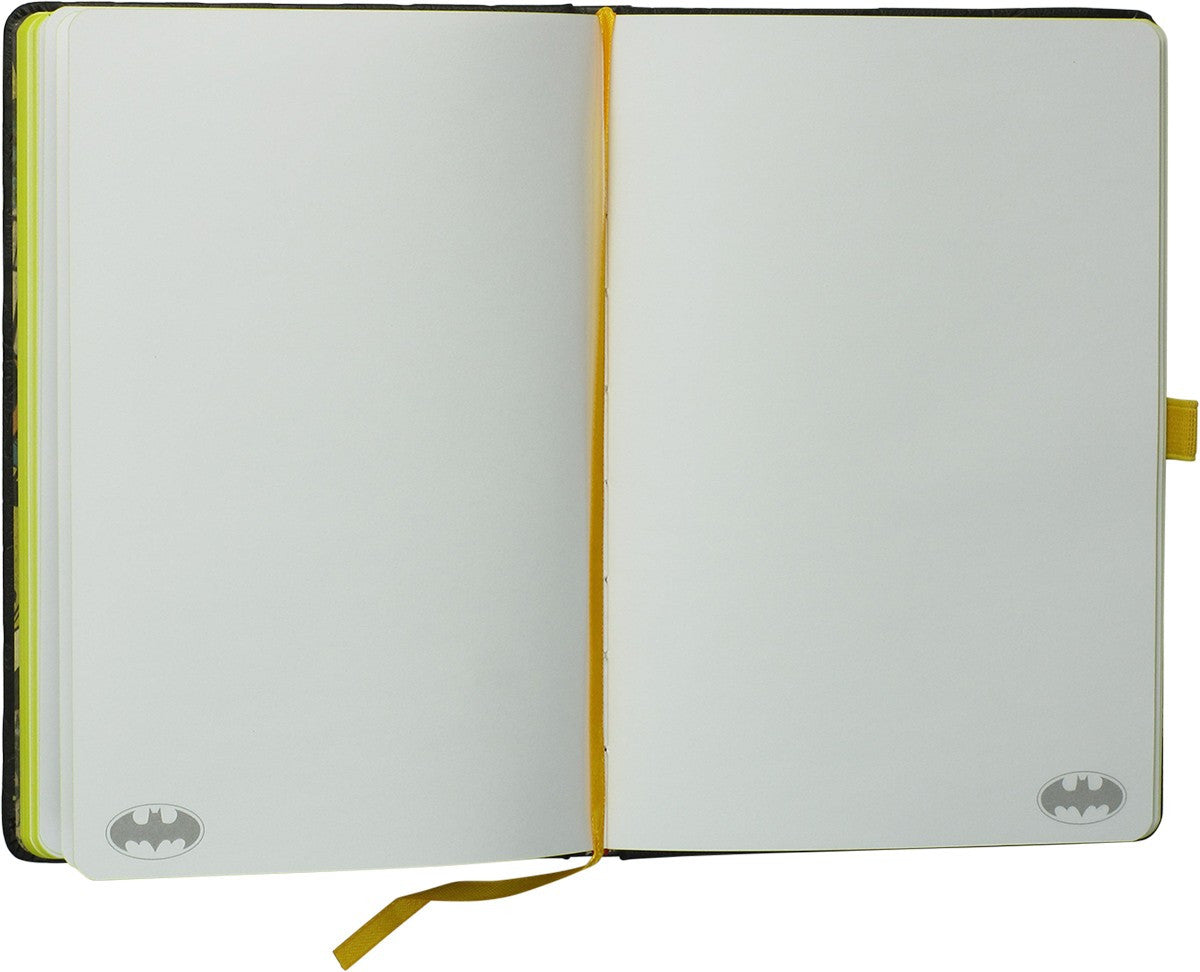 Batman 3D Rubber Logo Premium A5 Journal Notebook