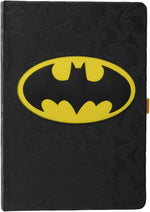 Batman 3D Rubber Logo Premium A5 Journal Notebook