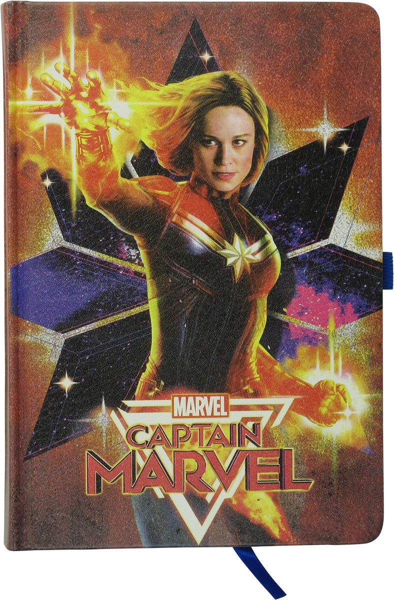 Captain Marvel Movie Premium Journal Notebook