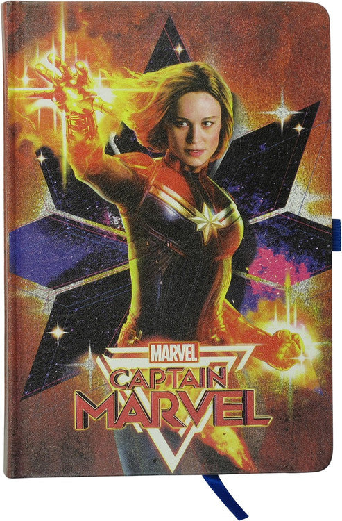 Captain Marvel Movie Premium Journal Notebook