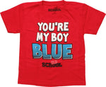 Old School My Boy Blue Juvenile T-Shirt