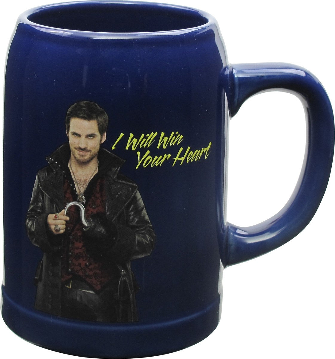 Once Upon a Time Hook Win Your Heart Stein Mug