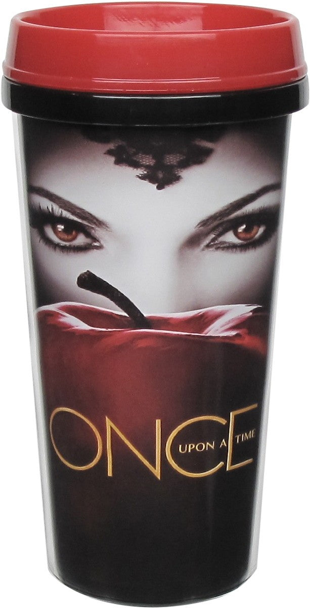 Once Upon Time Evil Queen Apple Poster Travel Mug