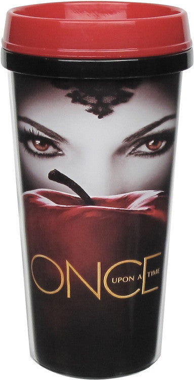 Once Upon Time Evil Queen Apple Poster Travel Mug