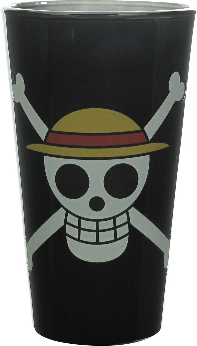One Piece Jolly Roger Pint Glass