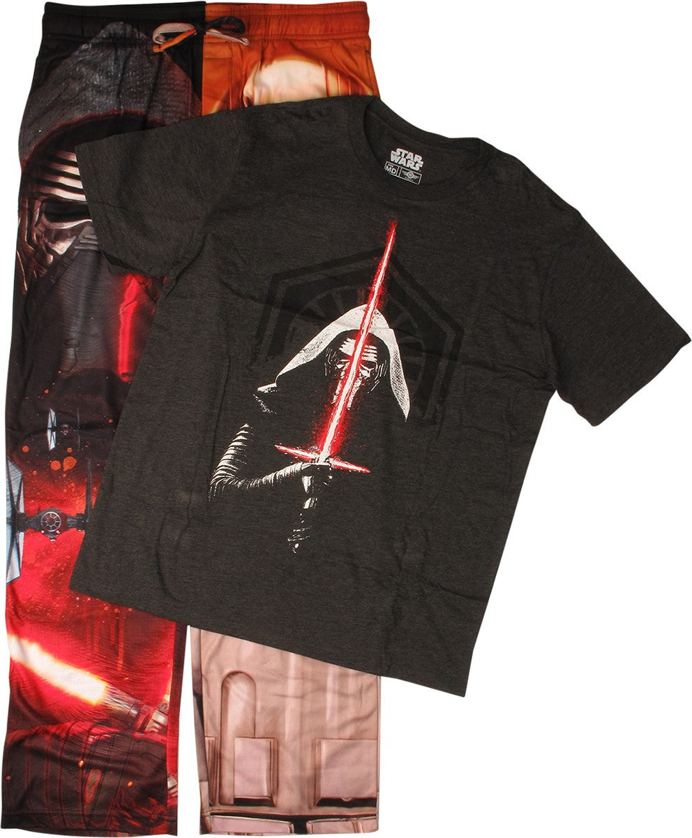 Star Wars Kylo Ren Captain Phasma Pajama Set