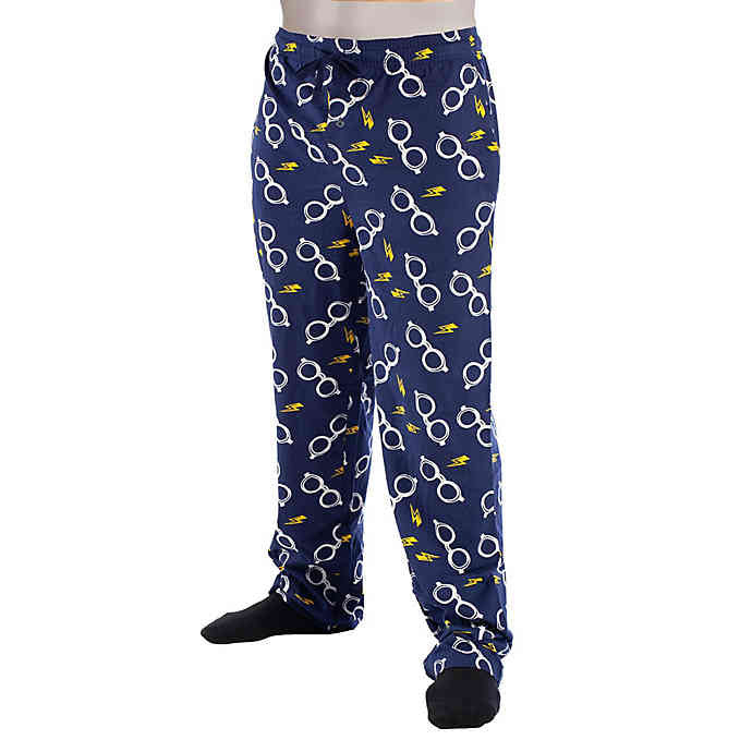 Harry Potter Glasses Lightning Bolt Lounge Pants