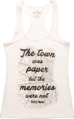 Paper Towns The Town Was Paper Junior Tank Top