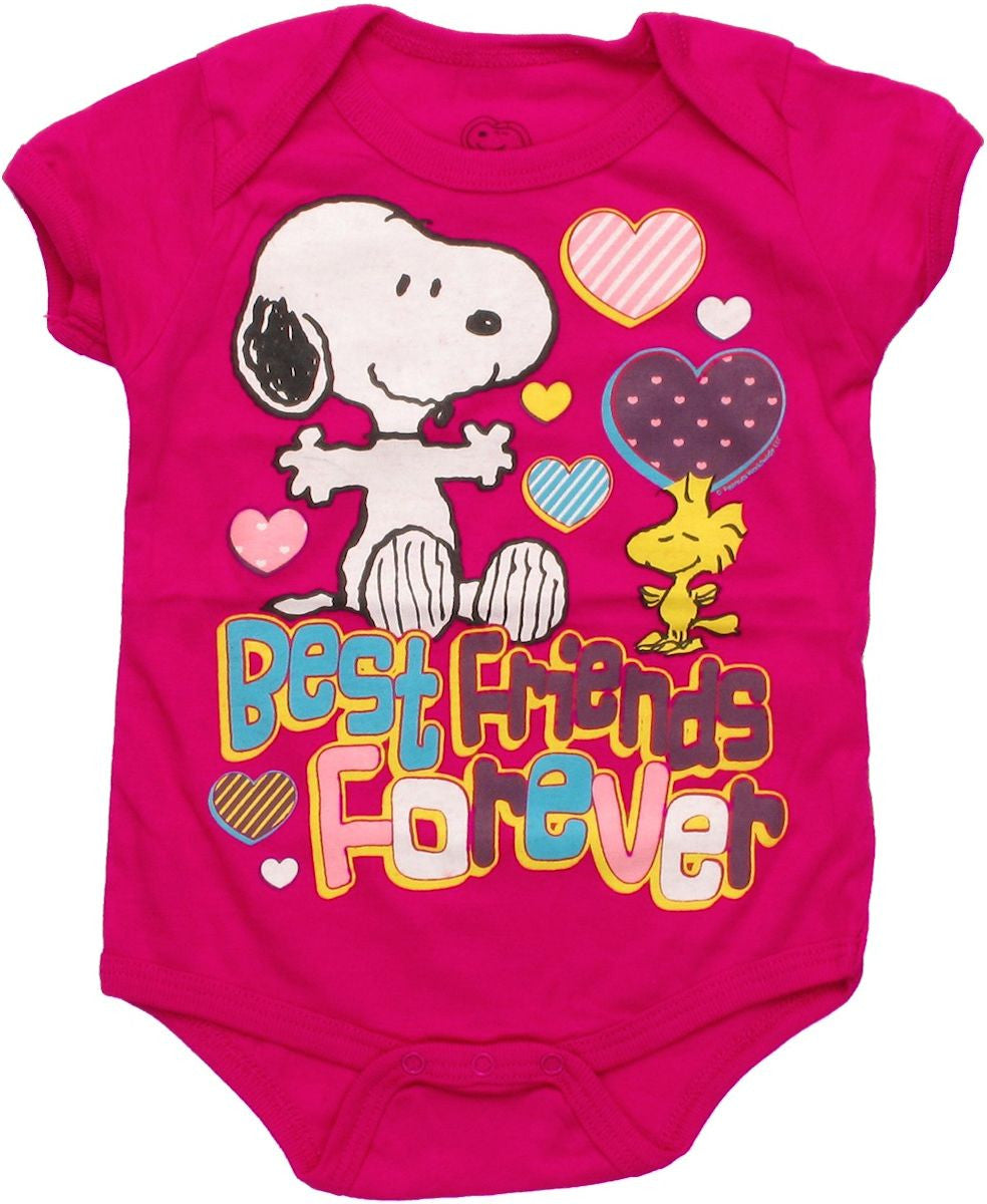 Peanuts Best Friends Forever Snap Suit