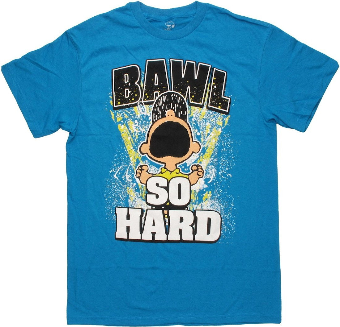 Peanuts Charlie Bawl Hard T Shirt