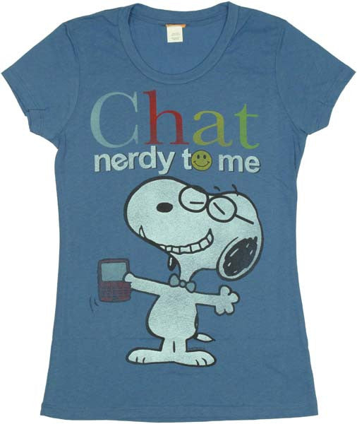 Peanuts Chat Baby Tee