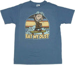 Peanuts Eat Dust T-Shirt Sheer