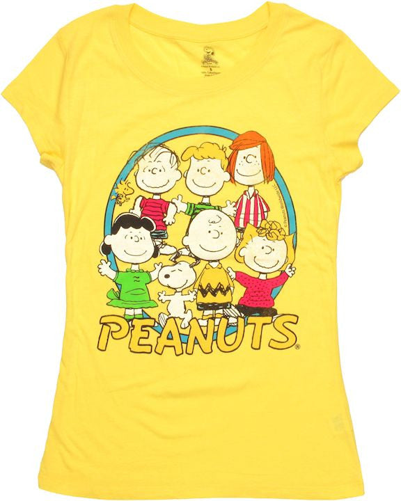 Peanuts Group Baby Tee