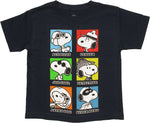 Peanuts Snoopy Careers Juvenile T Shirt