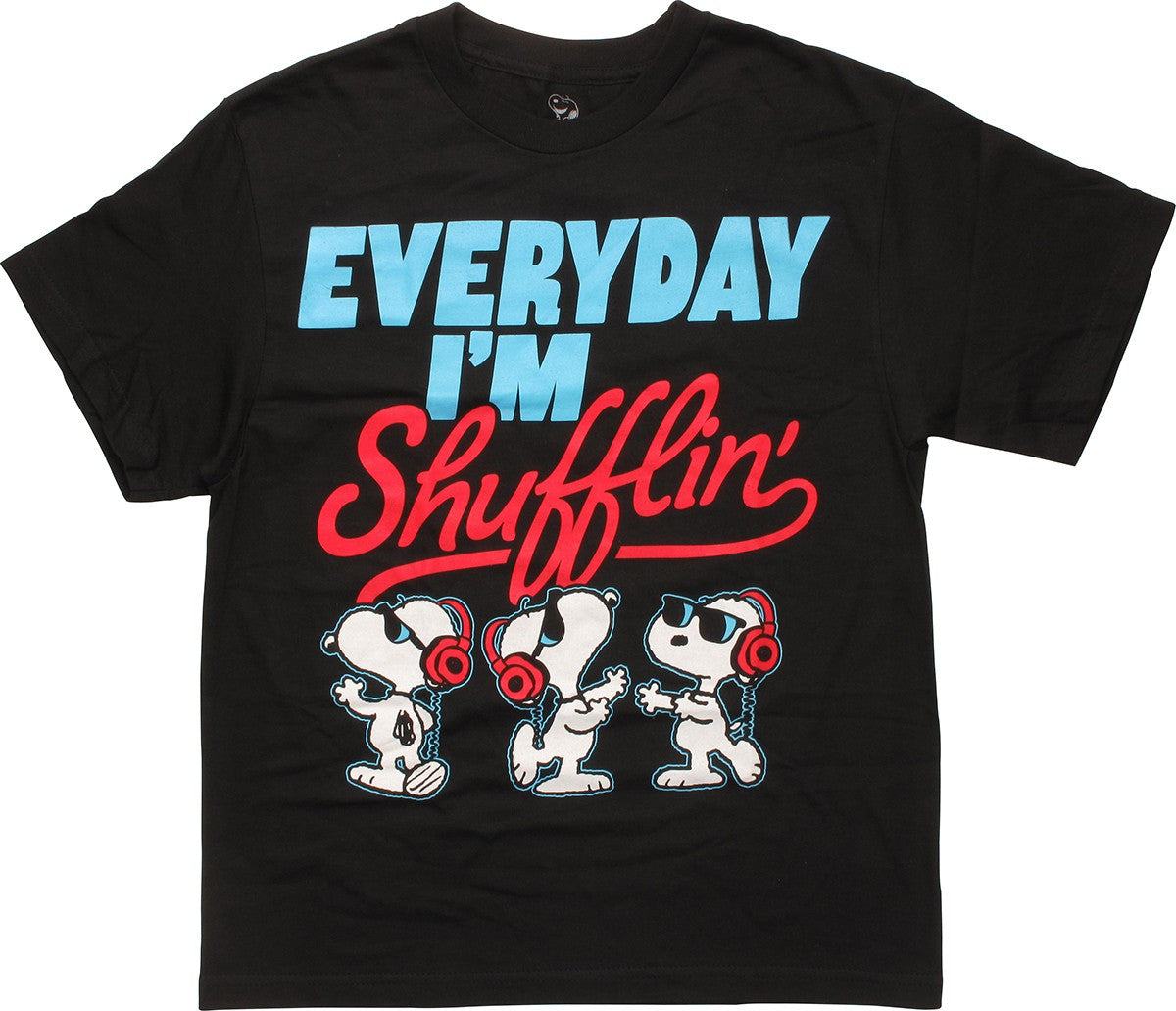 Peanuts Snoopy Everyday Shuffle Youth T-Shirt