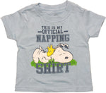 Peanuts Snoopy Official Napping Infant T-Shirt